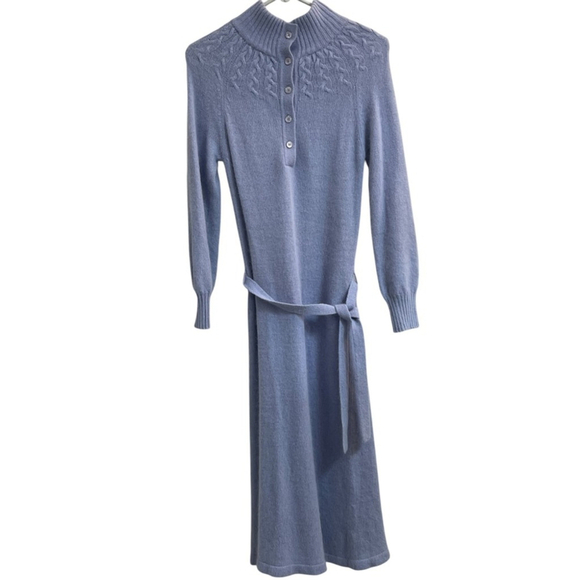 Berman International Dresses & Skirts - Berman International Vintage Knit Dress Lambswool & Angora Blend Size Women 7/8